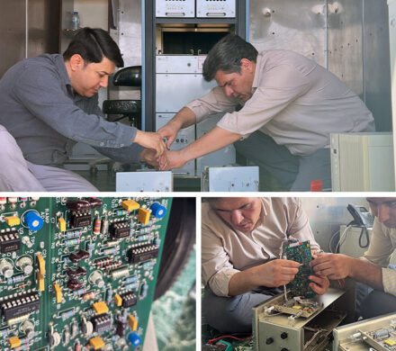 تعمیر ماژول Exciter سامانه کمک‌ناوبری NDB فرودگاه زنجان توسط متخصصان ATSEP